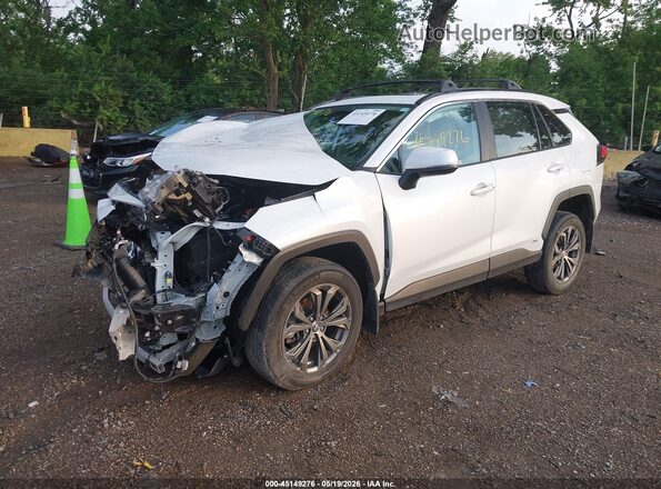 4T3B6RFV9PU135806 2023 TOYOTA RAV4 HYBRID White Przód lewy