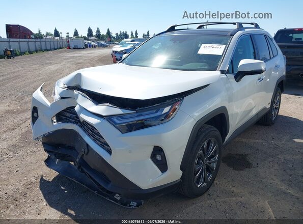 4T3D6RFV2NU078872 2022 TOYOTA LIMITED White Առջևի ձախ երեք քառորդ տեսարան