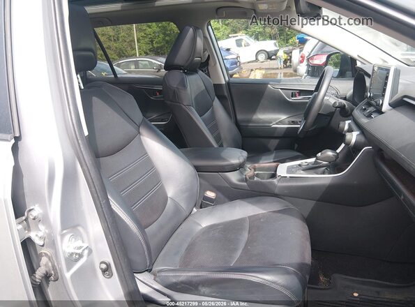 4T3D6RFV5MU011682 2021 TOYOTA RAV4 HYBRID Gray Вид салону спереду