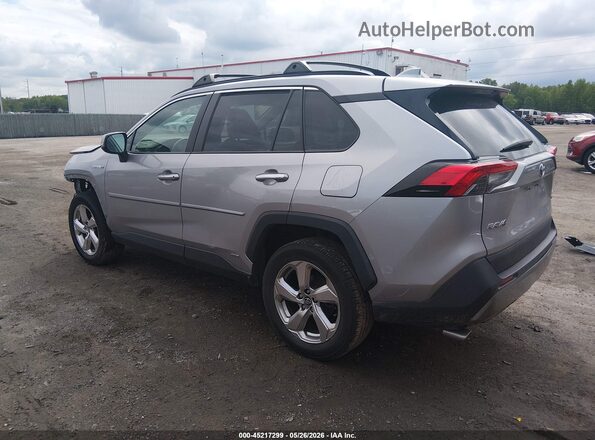 4T3D6RFV5MU011682 2021 TOYOTA RAV4 HYBRID Gray Задня ліва чверть