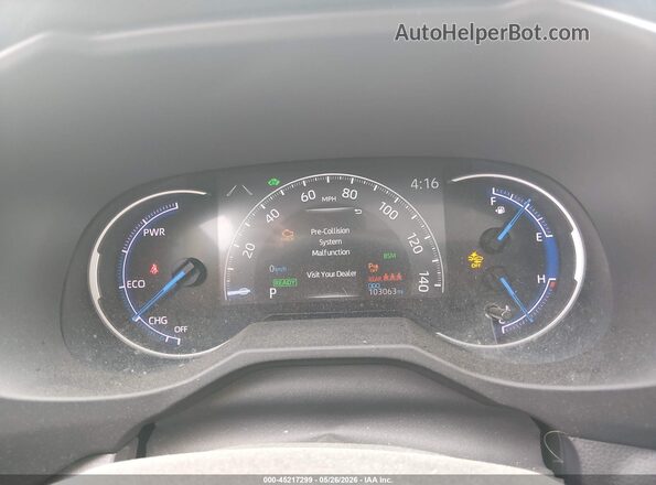 4T3D6RFV5MU011682 2021 TOYOTA RAV4 HYBRID Gray Вид задніх сидінь
