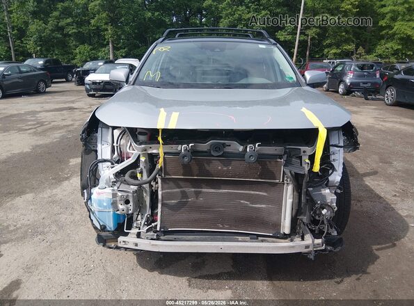 4T3D6RFV5MU011682 2021 TOYOTA RAV4 HYBRID Gray Вид щитка приладів