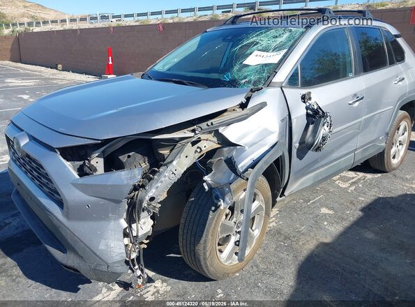 4T3D6RFV6MU044268 2021 TOYOTA RAV4 HYBRID Silver Vista frontal