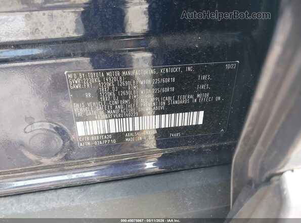 4T3D6RFV6RU140229 2024 TOYOTA LIMITED Синий 