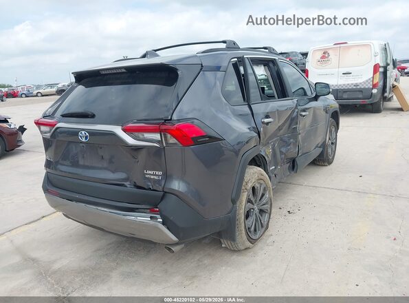 4T3D6RFV8RU156108 2024 TOYOTA RAV4 HYBRID Gray Trasero derecho