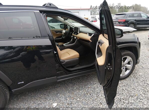 4T3D6RFV9MU060576 2021 TOYOTA RAV4 HYBRID Black წინა სალონის ხედი
