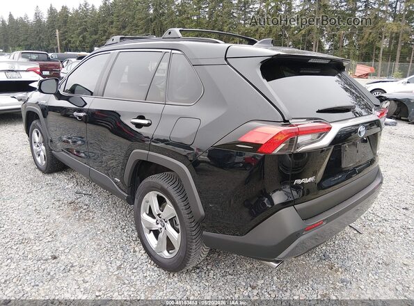 4T3D6RFV9MU060576 2021 TOYOTA RAV4 HYBRID Black უკანა მარცხენა