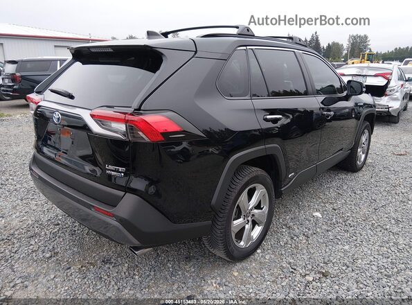 4T3D6RFV9MU060576 2021 TOYOTA RAV4 HYBRID Black უკანა მარჯვენა