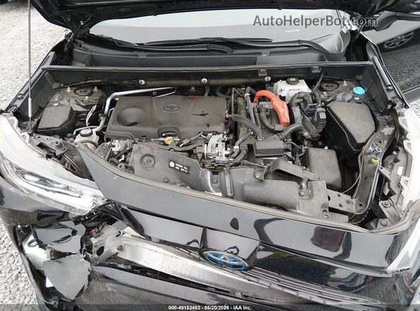 4T3D6RFV9MU060576 2021 TOYOTA RAV4 HYBRID Black უკანა ხედი