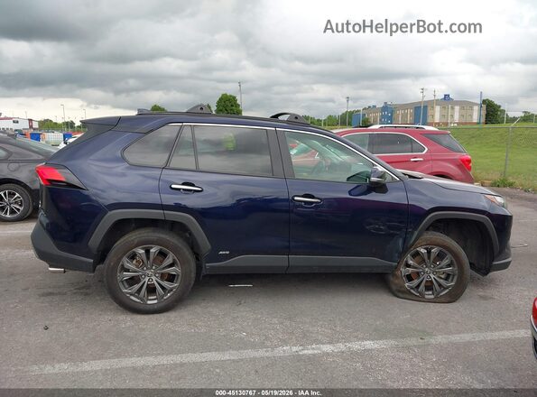 4T3D6RFV9PU133076 2023 TOYOTA RAV4 HYBRID Blue უკანა სალონის ხედი