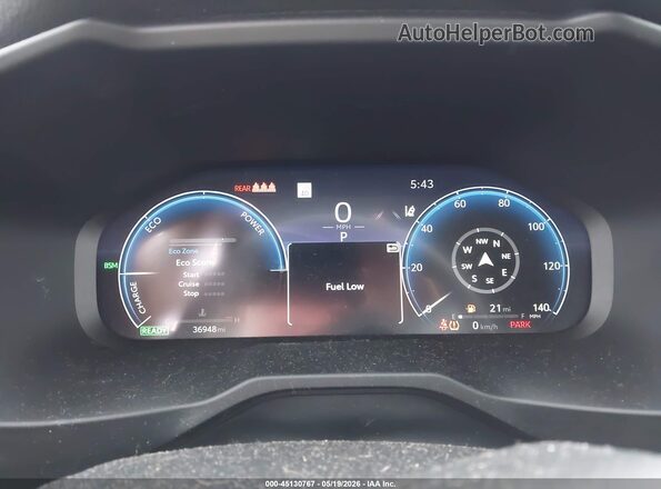 4T3D6RFV9PU133076 2023 TOYOTA RAV4 HYBRID Blue უკანა სავარძლების ხედი