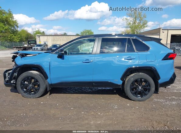 4T3E6RFV0NU094072 2022 TOYOTA RAV4 HYBRID Blue 