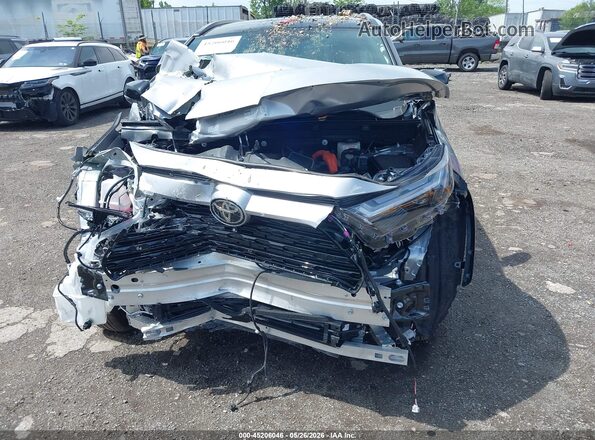 4T3E6RFV0SU199299 2025 TOYOTA RAV4 HYBRID Silver Vista frontal