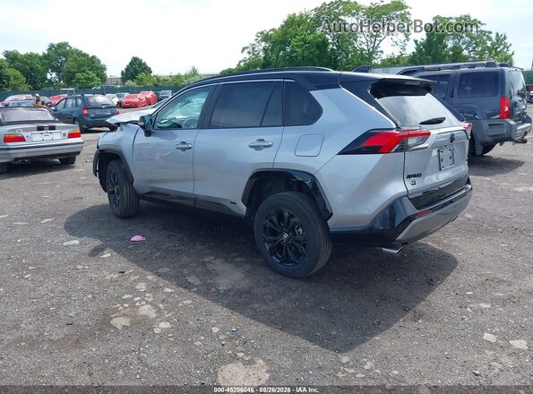 4T3E6RFV0SU199299 2025 TOYOTA RAV4 HYBRID Silver Trasero izquierdo