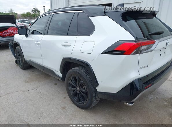 4T3E6RFV1PU110119 2023 TOYOTA RAV4 HYBRID White Հետևի ձախ
