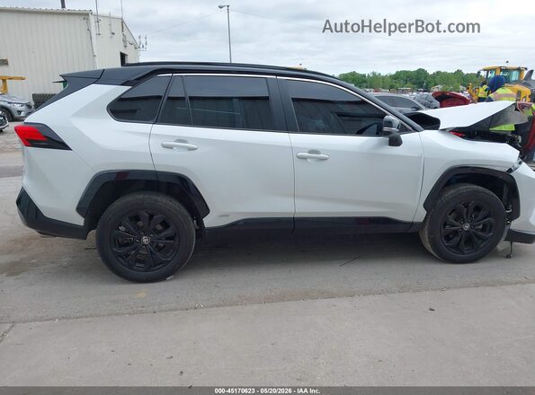 4T3E6RFV1PU110119 2023 TOYOTA RAV4 HYBRID White Սալոնի հետևի տեսք