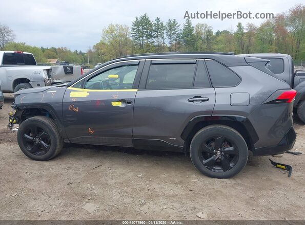 4T3E6RFV3MU063218 2021 TOYOTA RAV4 HYBRID Gray Панорамний вид салону 360°