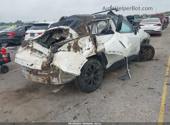 4T3E6RFV3NU080540 2022 TOYOTA RAV4 HYBRID Белый Задняя правая четверть