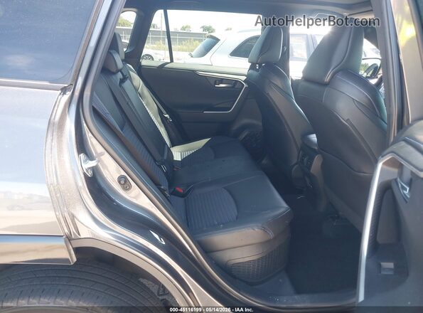 4T3E6RFV6PU124727 2023 TOYOTA RAV4 HYBRID Gray Vista de los asientos traseros