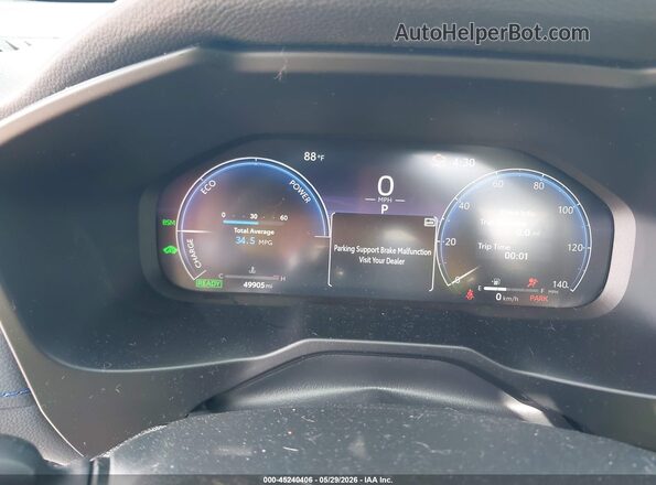 4T3E6RFV6RU154264 2024 TOYOTA RAV4 HYBRID Blue Հետևի նստատեղերի տեսք