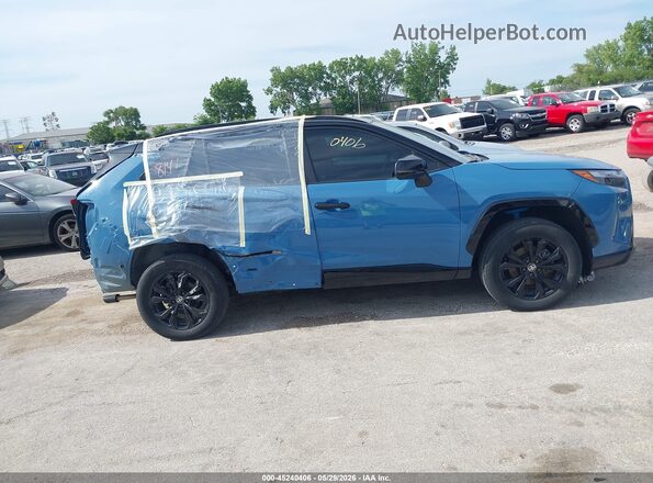 4T3E6RFV6RU154264 2024 TOYOTA RAV4 HYBRID Blue Սալոնի հետևի տեսք