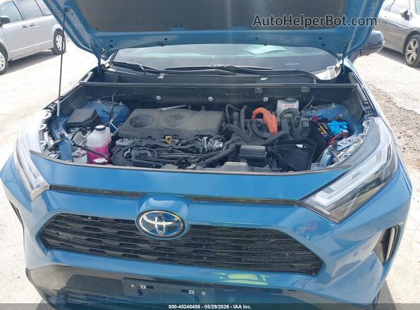 4T3E6RFV6RU154264 2024 TOYOTA RAV4 HYBRID Blue Հետևի տեսք