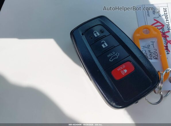 4T3E6RFV6RU154264 2024 TOYOTA RAV4 HYBRID Blue Առջևի վահանակի տեսք
