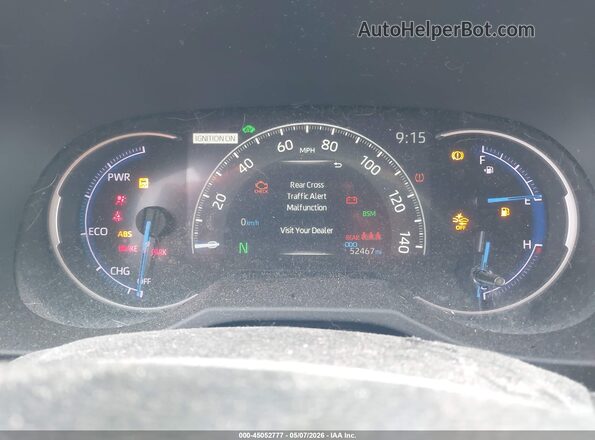 4T3E6RFV7MU052948 2021 TOYOTA RAV4 HYBRID Dark Blue Vista de los asientos traseros