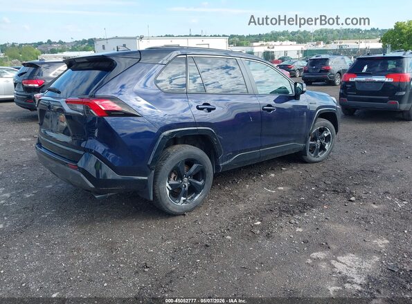 4T3E6RFV7MU052948 2021 TOYOTA RAV4 HYBRID Dark Blue Trasero derecho
