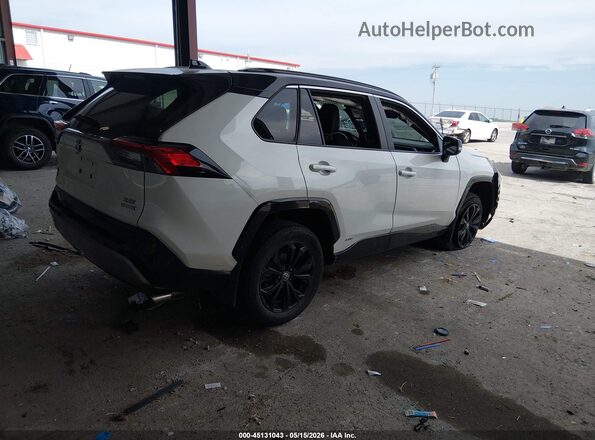 4T3E6RFV7NU089208 2022 TOYOTA RAV4 HYBRID White Задня права чверть
