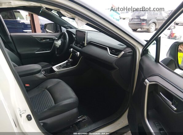 4T3E6RFV7NU089208 2022 TOYOTA RAV4 HYBRID White Вид салону спереду