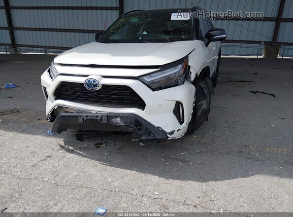 4T3E6RFV7NU089208 2022 TOYOTA RAV4 HYBRID White Вид спереду
