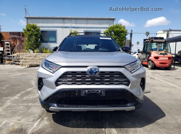 4T3E6RFV8MU007033 2021 TOYOTA RAV4 Silver Vista frontal
