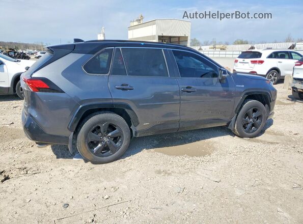 4T3E6RFV8MU017710 2021 TOYOTA RAV4 Gray Trasero derecho