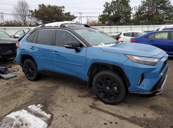 4T3E6RFV8NU071090 2022 TOYOTA RAV4 Blue წინა მარჯვენა