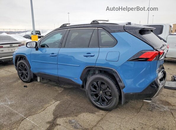 4T3E6RFV8NU071090 2022 TOYOTA RAV4 Blue უკანა მარცხენა