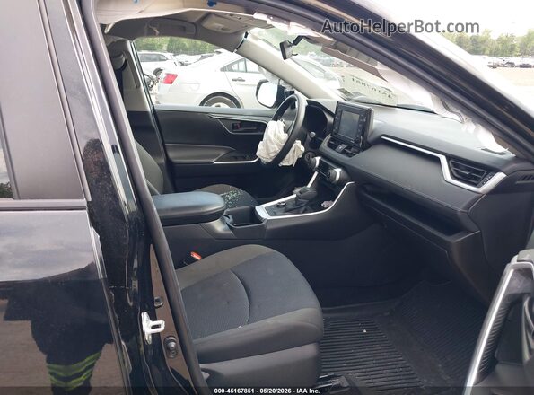 4T3LWRFV0NU068403 2022 TOYOTA RAV4 HYBRID Black Вид салону спереду