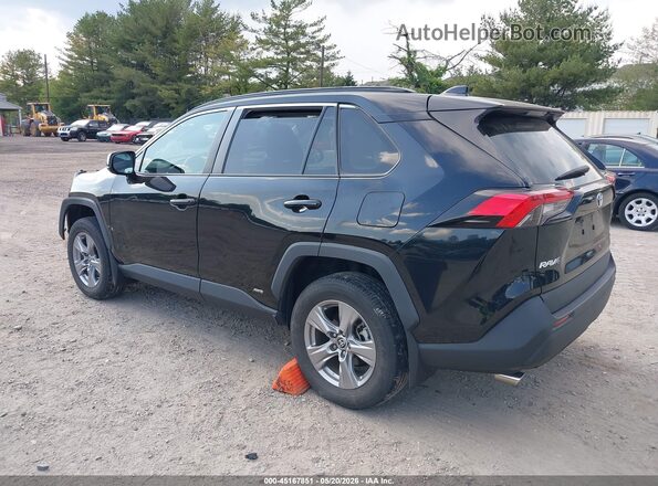 4T3LWRFV0NU068403 2022 TOYOTA RAV4 HYBRID Black Задня ліва чверть
