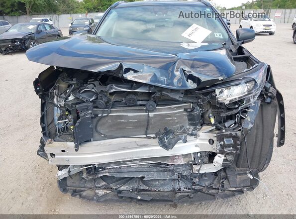 4T3LWRFV0NU068403 2022 TOYOTA RAV4 HYBRID Black Вид спереду