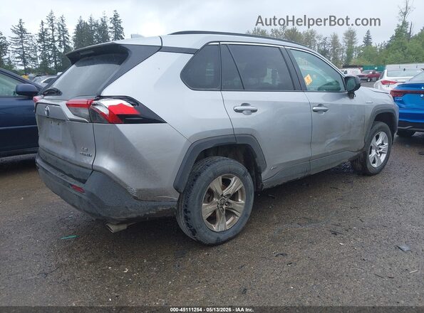 4T3LWRFV1MU019046 2021 TOYOTA LE Silver Tył prawy