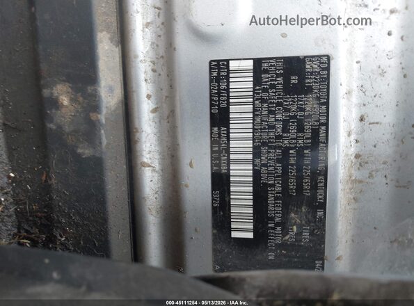 4T3LWRFV1MU019046 2021 TOYOTA LE Silver Widok komory silnika
