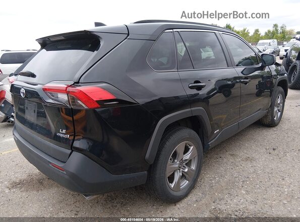 4T3LWRFV3RU125523 2024 TOYOTA RAV4 HYBRID Black Trasero derecho
