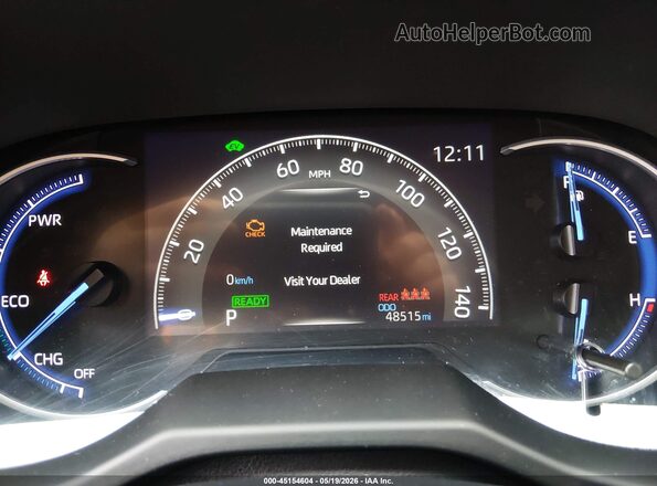 4T3LWRFV3RU125523 2024 TOYOTA RAV4 HYBRID Black Vista de los asientos traseros