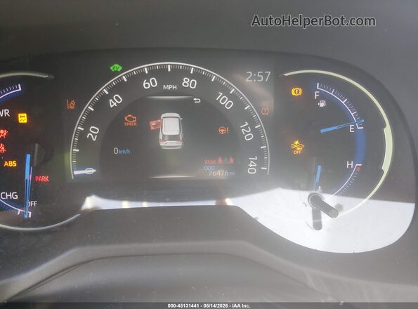 4T3LWRFV7PU091972 2023 TOYOTA RAV4 HYBRID Gray Հետևի նստատեղերի տեսք