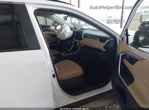4T3LWRFV8SU210735 2025 TOYOTA RAV4 HYBRID White წინა სალონის ხედი