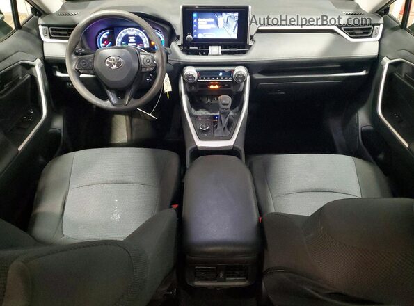 4T3LWRFV9PU087583 2023 TOYOTA RAV4 Black Vista del salpicadero
