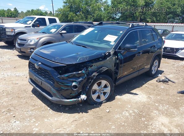 4T3R6RFV2MU014691 2021 TOYOTA RAV4 HYBRID Black Передня ліва чверть