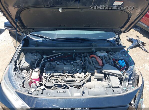 4T3R6RFV2MU014691 2021 TOYOTA RAV4 HYBRID Black Вид ззаду