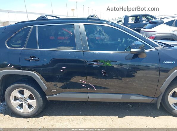4T3R6RFV2MU014691 2021 TOYOTA RAV4 HYBRID Black Панорамний вид салону 360°