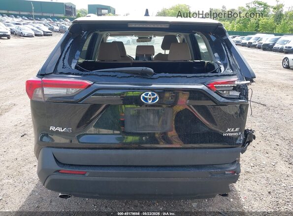 4T3R6RFV8MU011195 2021 TOYOTA RAV4 HYBRID Черный Вид спереди